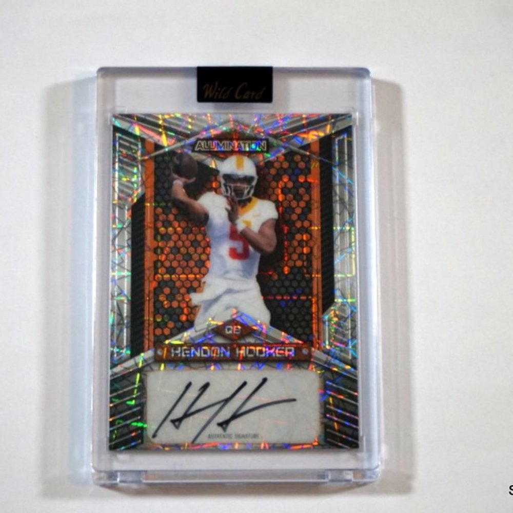 HENDON HOOKER 2023 WILD CARD ALUMINATION AUTO #'d /15 SP Tennessee Lions  NM/MT